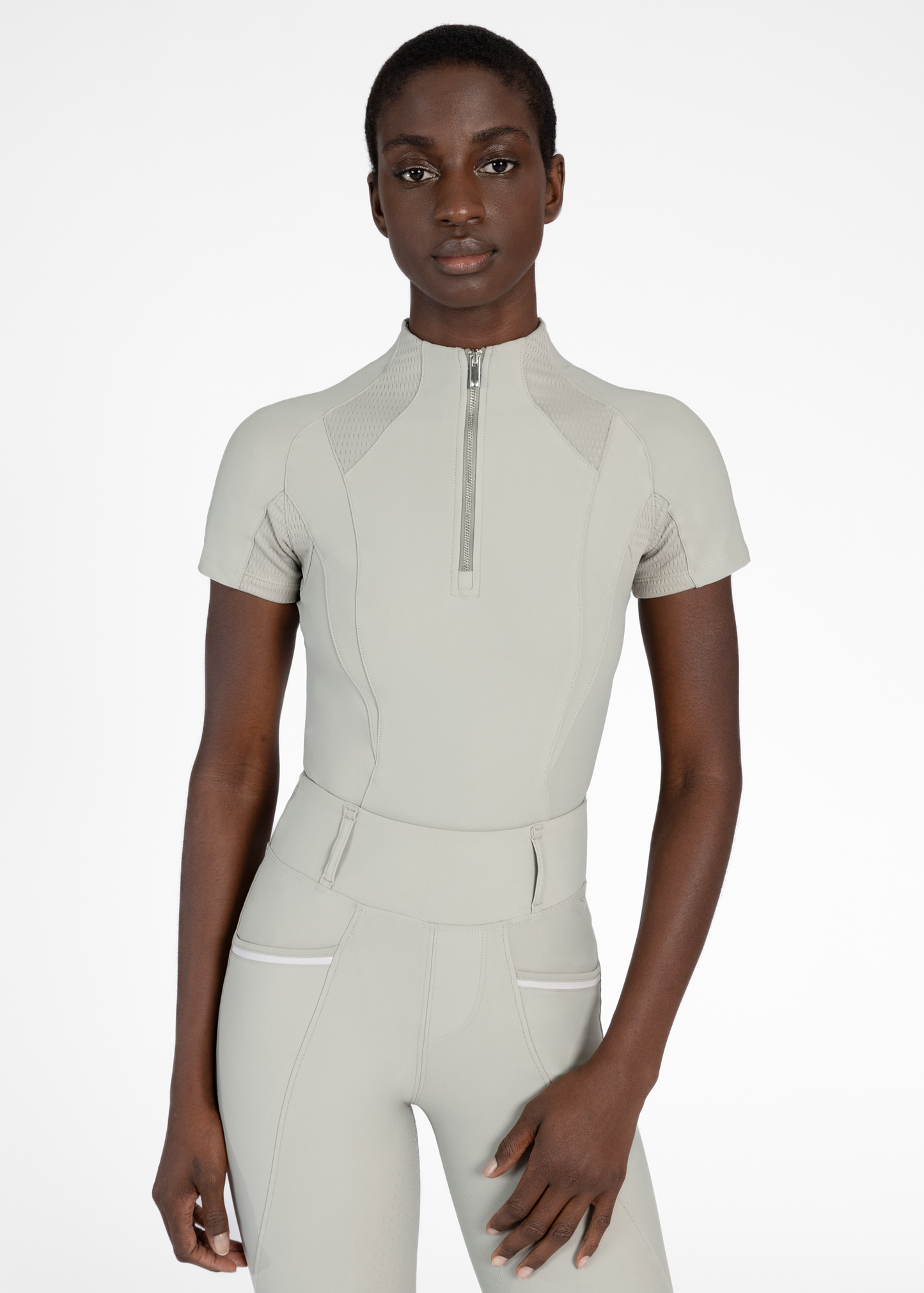 Base Layer Frame Manga Corta Maximilian Laurel