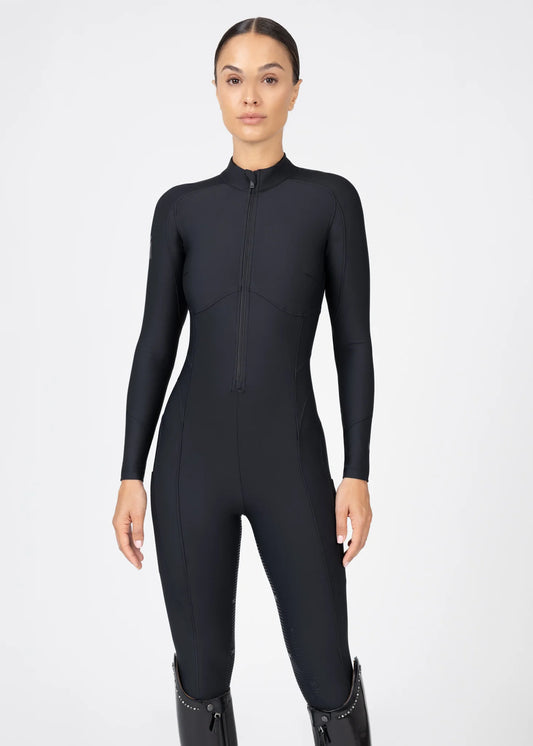 Femme Riding Jumpsuit Maximilian Equestrian Negro - vista 2