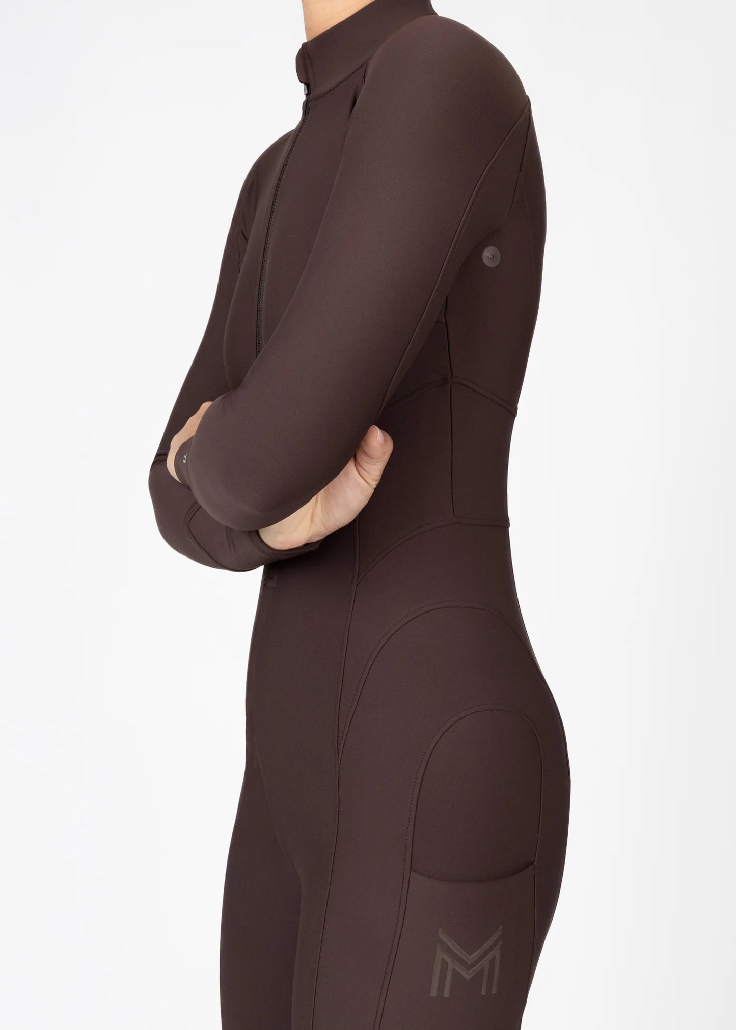 Femme Riding Jumpsuit Maximilian Equestrian Chocolate - vista 7