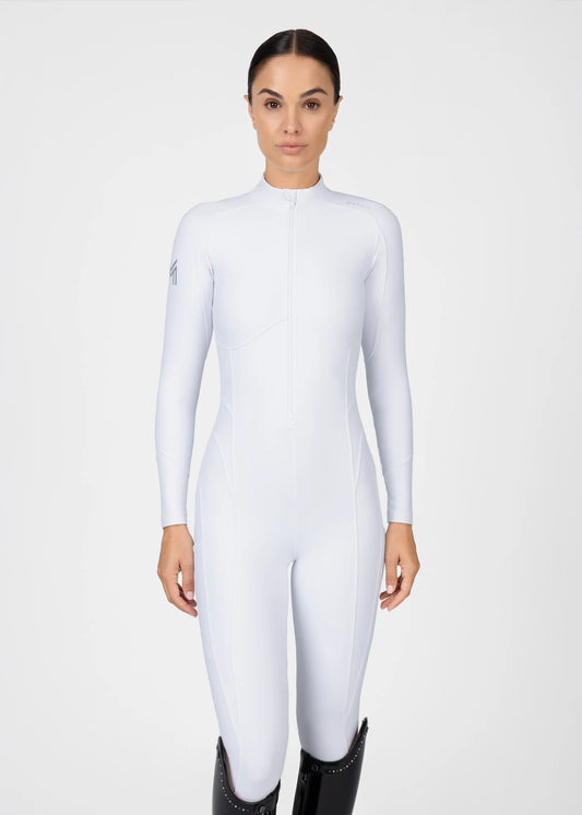 Femme Riding Jumpsuit Maximilian Equestrian Blanco - vista 2