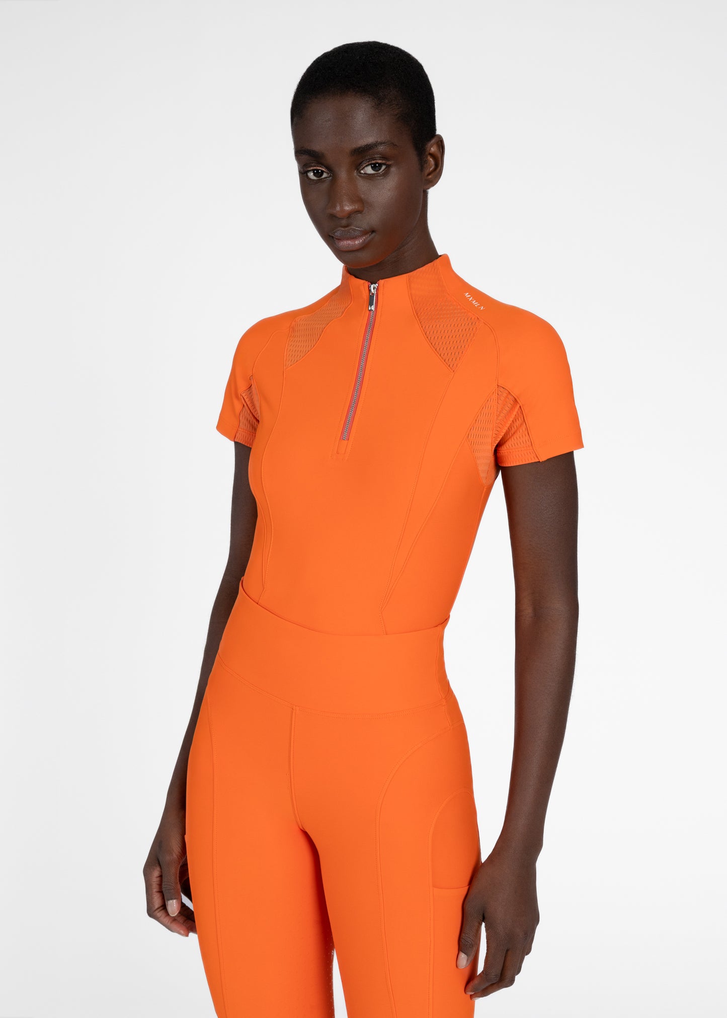 Base Layer Frame Manga Corta Maximilian Tangerine