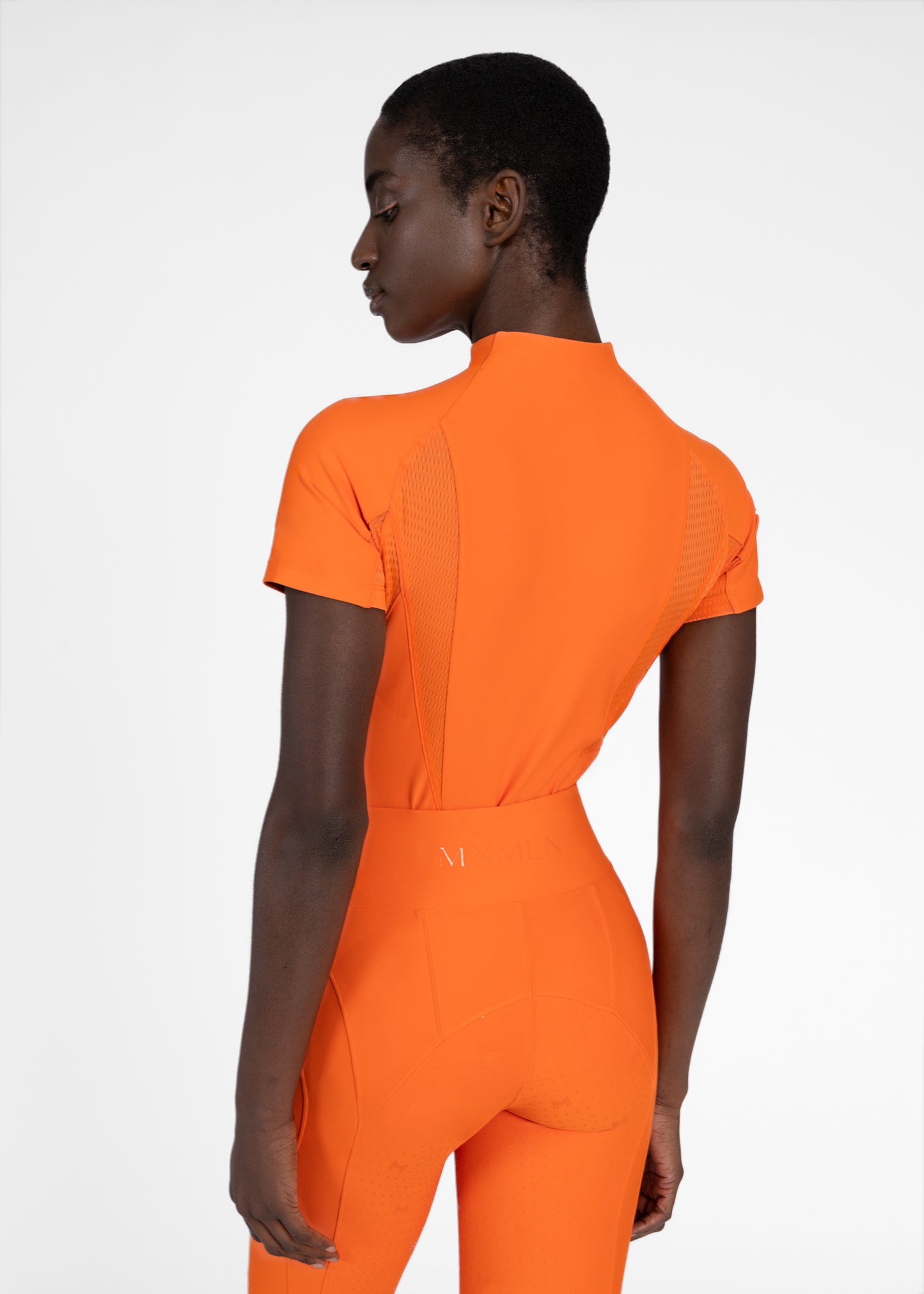 Base Layer Frame Manga Corta Maximilian Tangerine