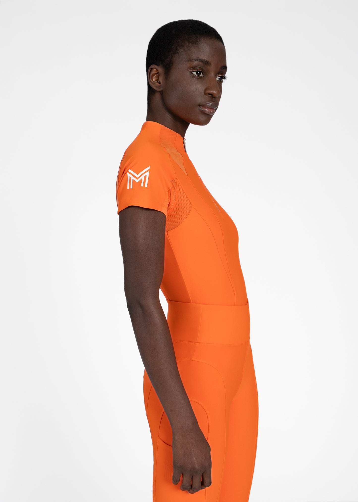 Base Layer Frame Manga Corta Maximilian Tangerine