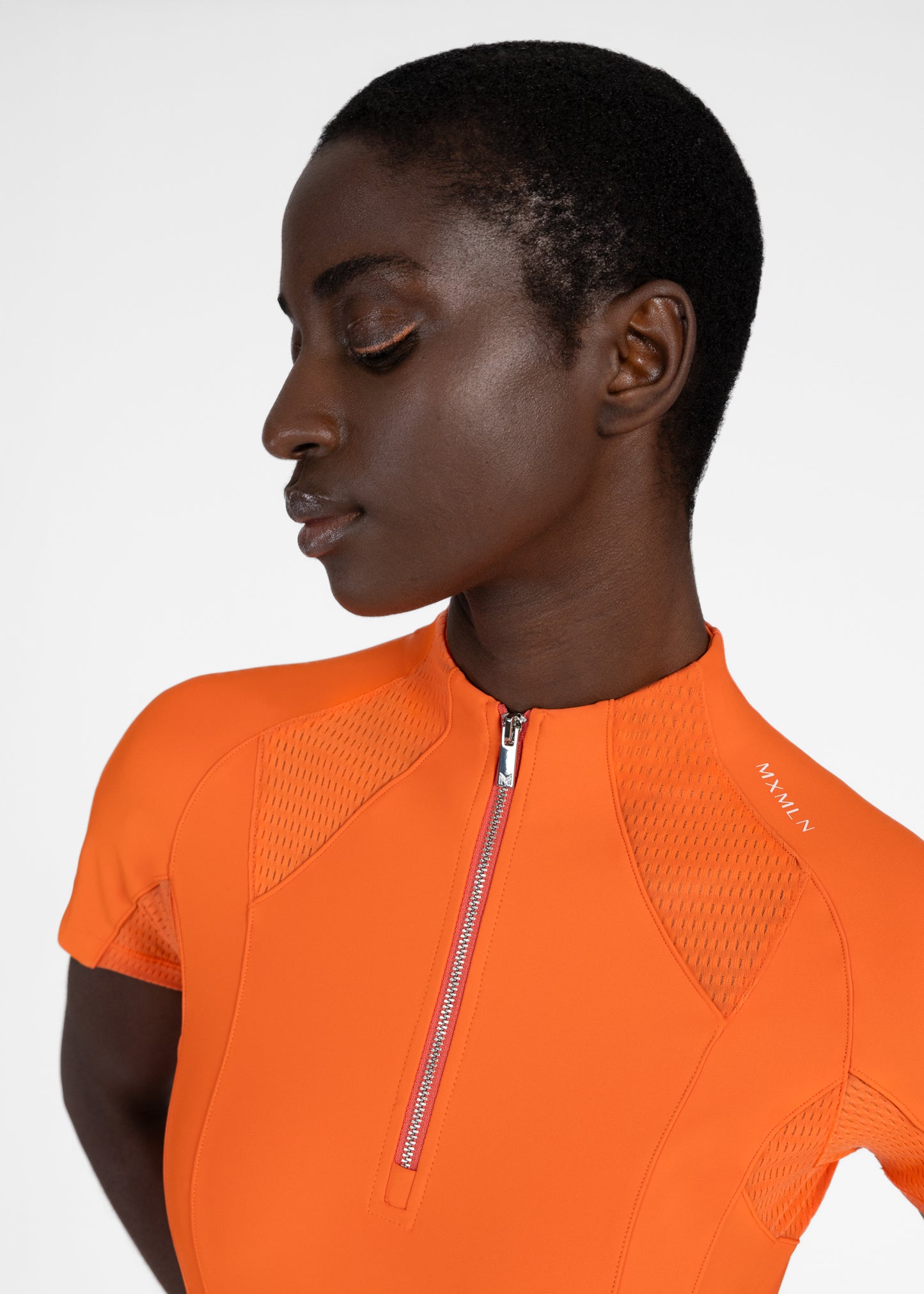 Base Layer Frame Manga Corta Maximilian Tangerine