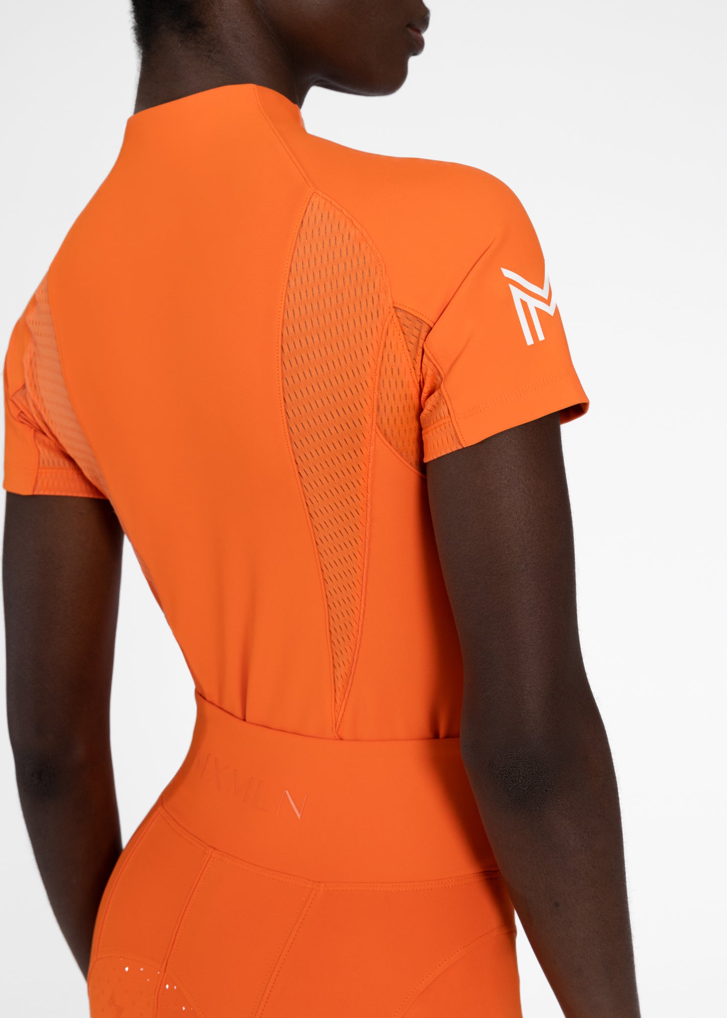 Base Layer Frame Manga Corta Maximilian Tangerine