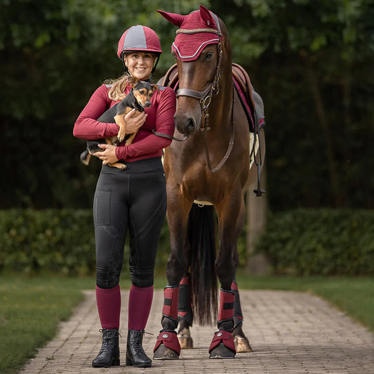 Protectores de completo QHP Eventing boots front leg technical para equitación - vista 2