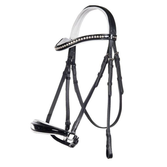 Cabezada -Carolin- HKM negro - imagen de producto HKM