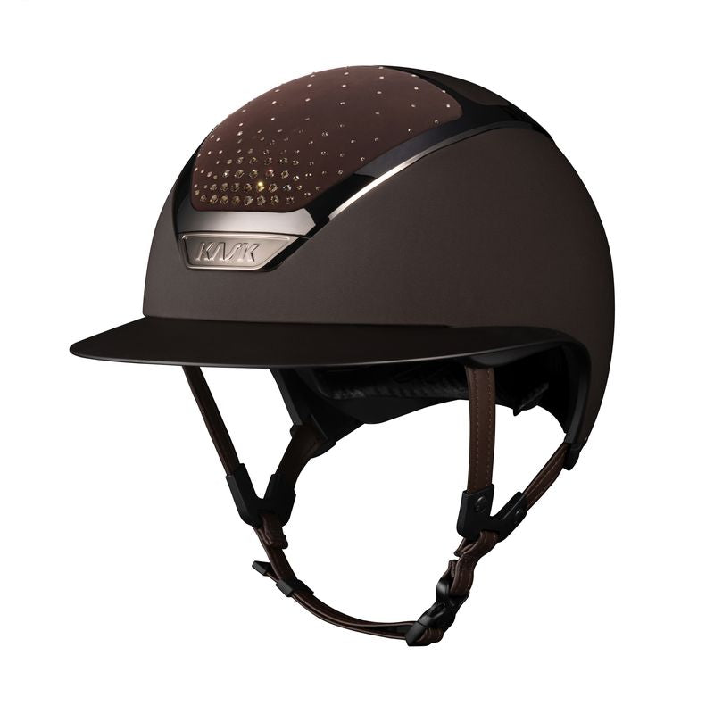 Camiseta técnica Kask Riding Helmet Star Lady Chrome Passage Brown vista principal