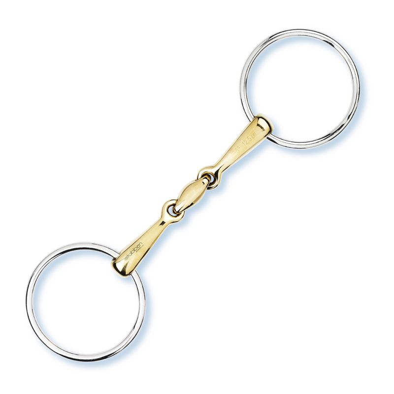 Snaffle Bits Stübben Loose Ring Snaffle double broken 18mm vista principal