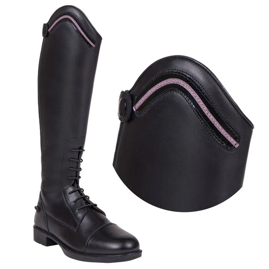 Botas de equitación QHP Exchangeable parte superior Jaimy shine para equitación - vista 2