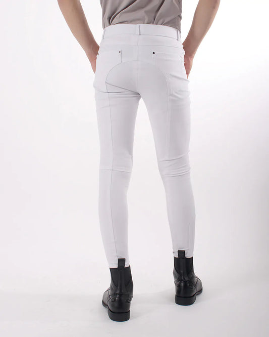 Pantalones Pantalón Breeches Fillip Junior leg grip QHP para equitación - vista 2