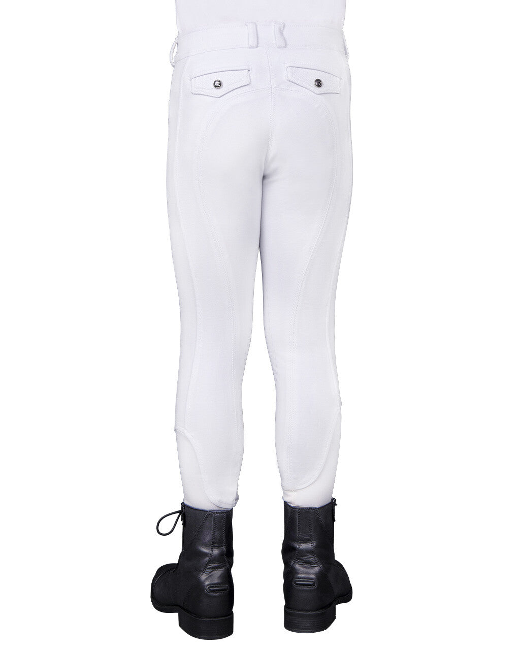 Pantalones Pantalón Breeches Kae Junior knee grip QHP para equitación - vista 40