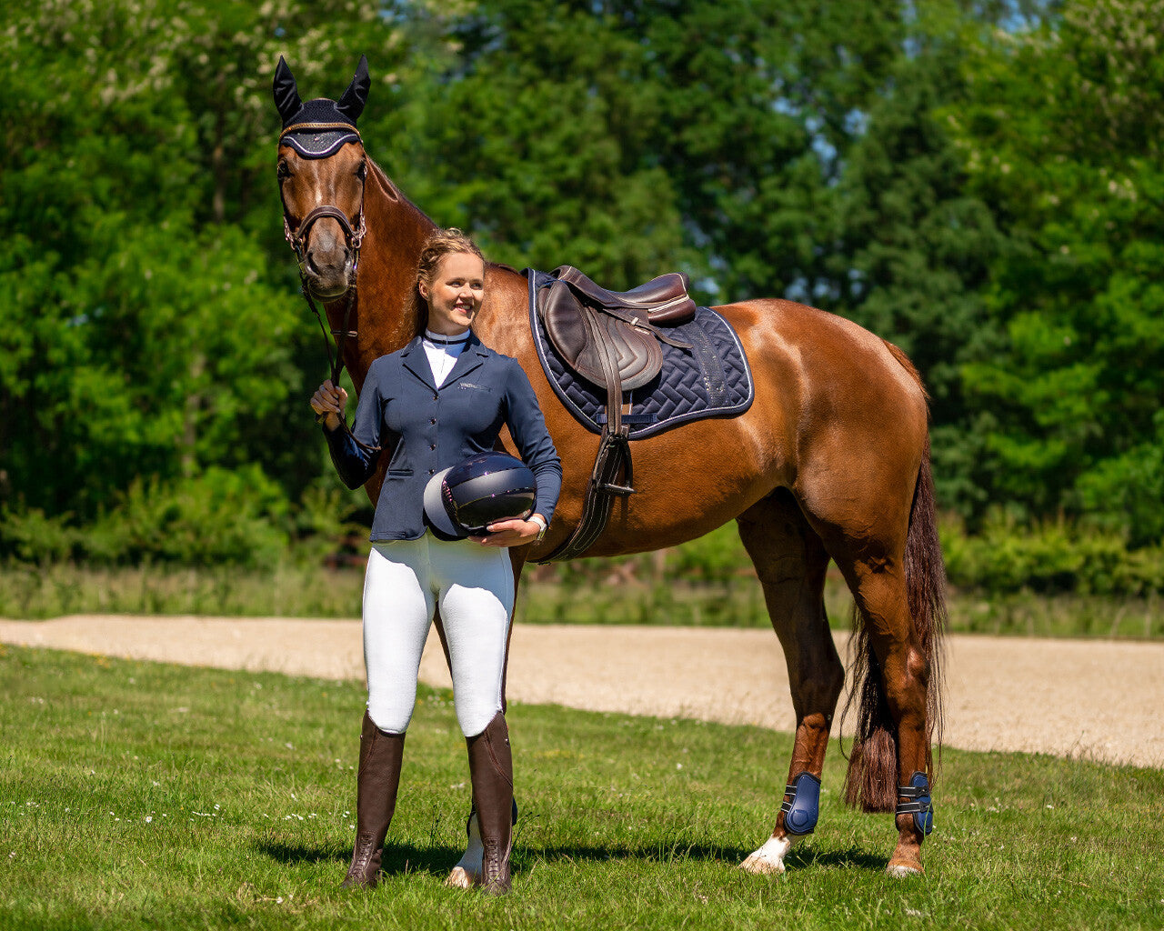 Chaqueta Competition jacket Kae QHP para equitación - vista 40