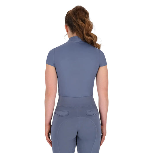 Polo / Camiseta Sport shirt manga corta Aubree QHP para equitación - vista 2
