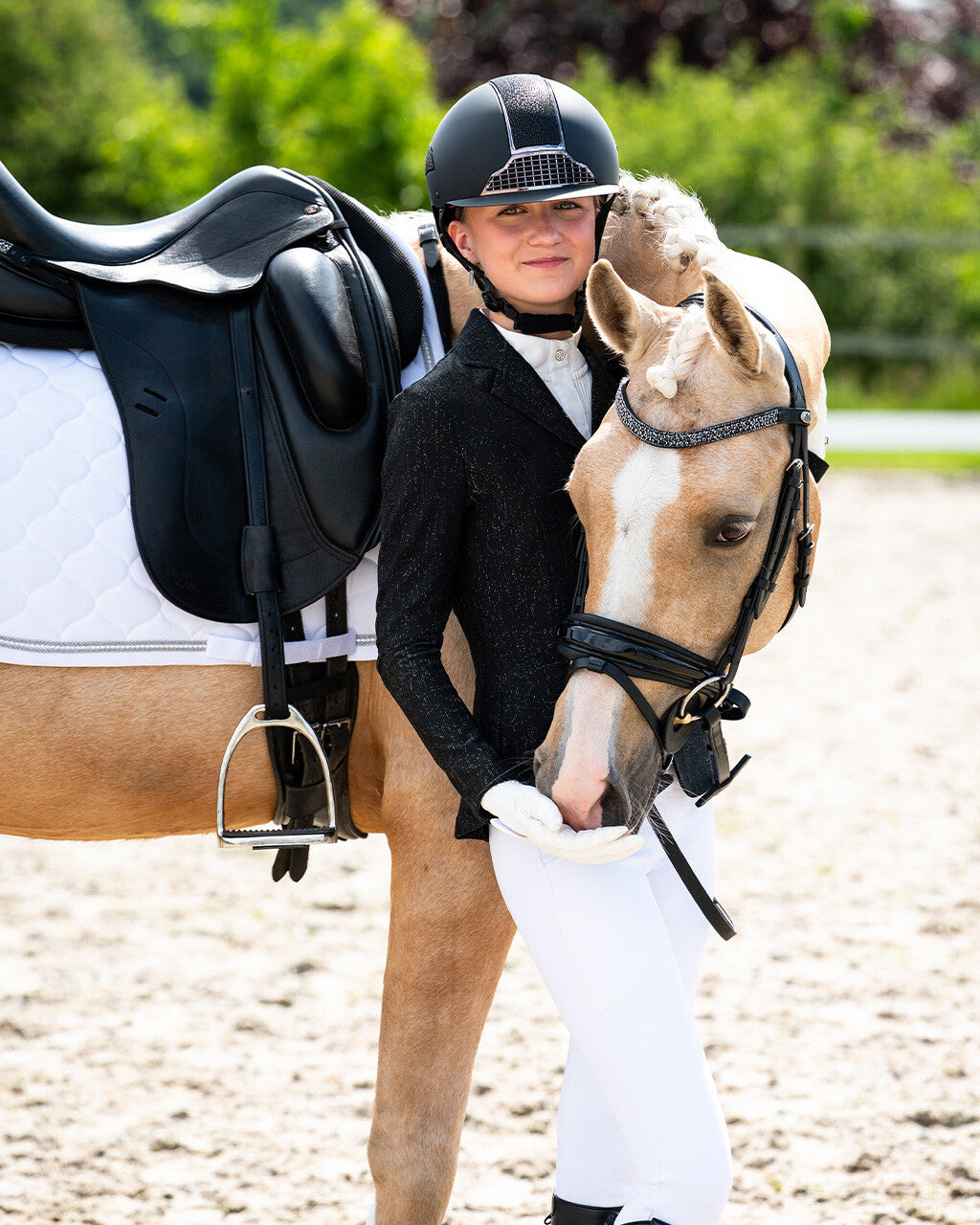 Cabezada inglesa Cabezada inglesa Lagos incl. reins QHP para equitación - vista 24