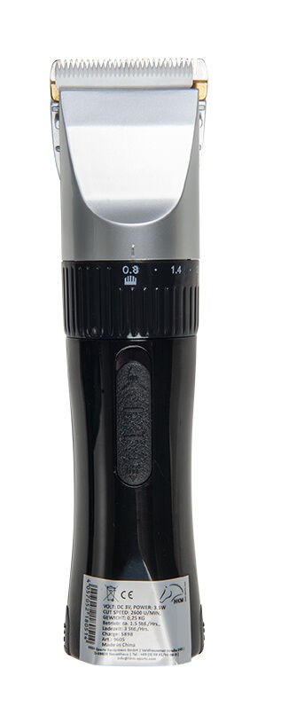 Accesorio ecuestre Esquiladora con batería, 12 Watt, 0,3 kg con luz! HKM para equitación