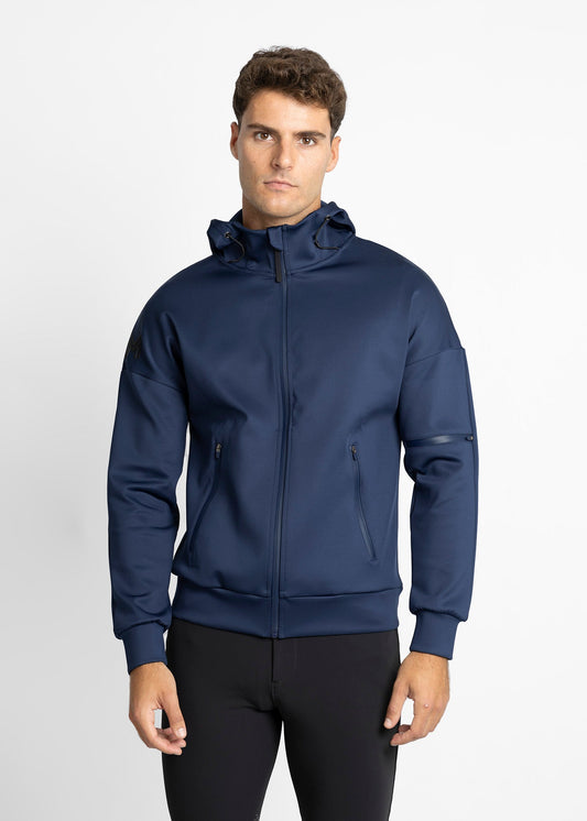 Camisetas Maximilian Equestrian Element Zip Hoodie (Navy) para equitación - vista 2