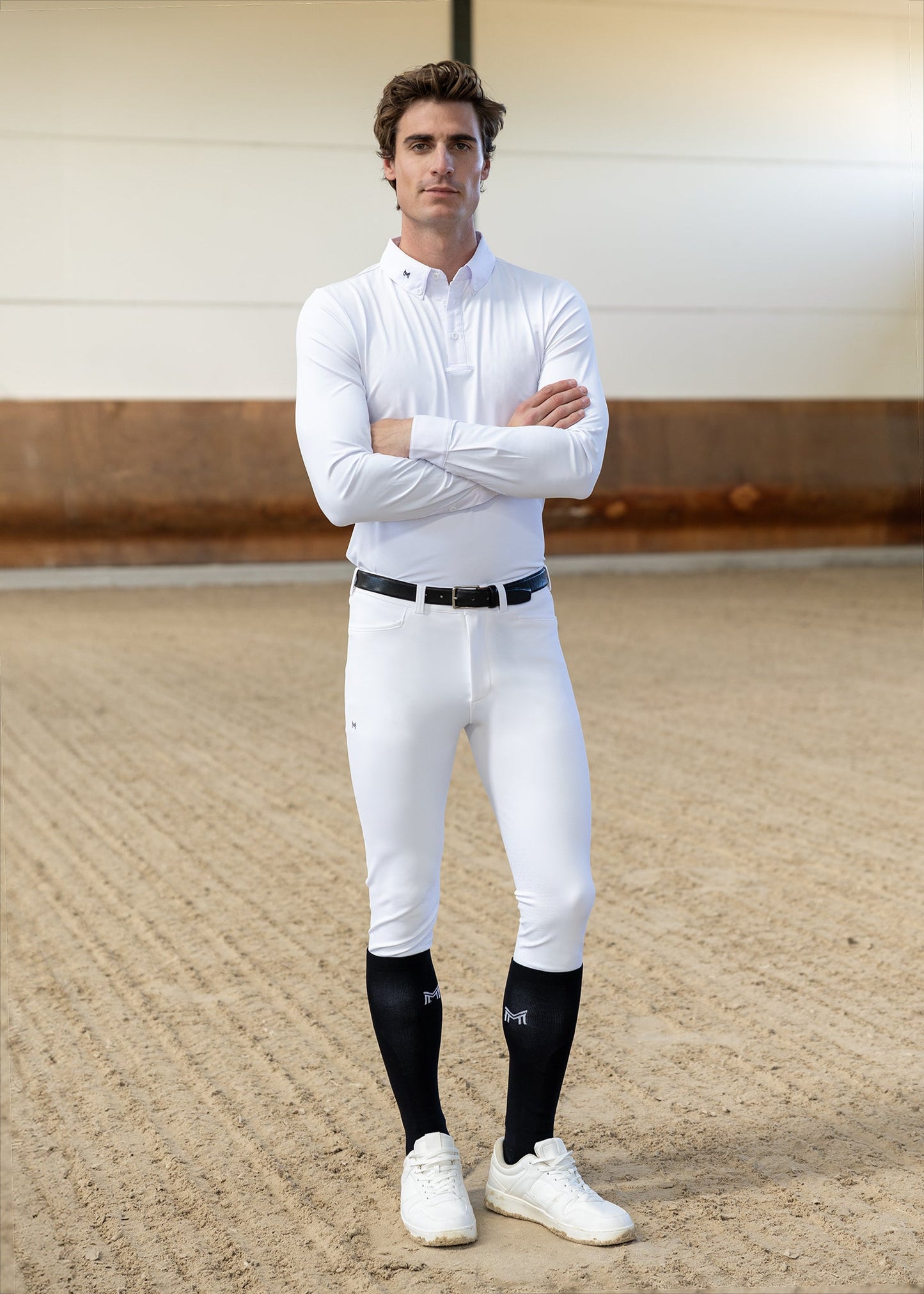 Camiseta técnica Maximilian Equestrian Active Long Sleeve Competition Shirt detalle 8