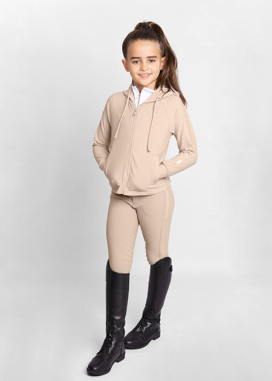 Pantalones Maximilian Equestrian YR Reflection pantalón de equitación (Beige) para equitación - vista 2