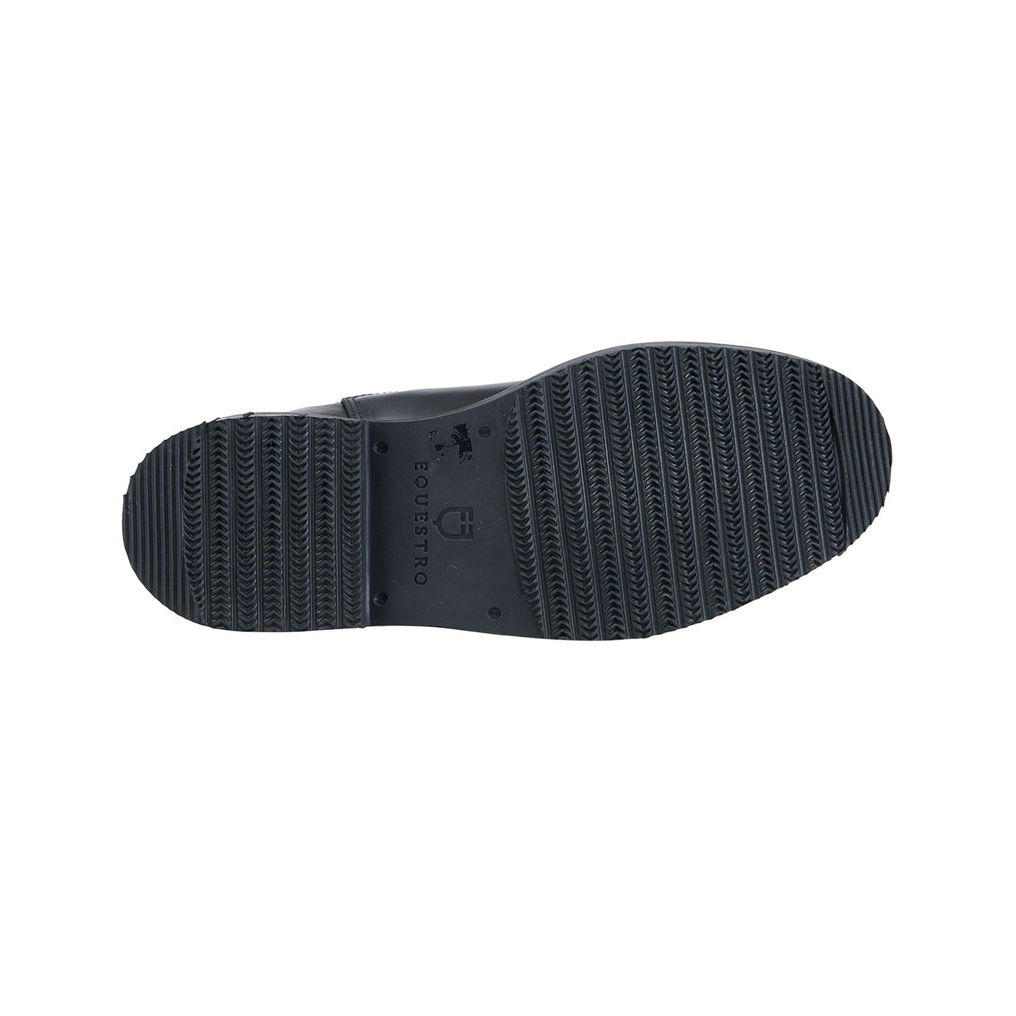 Botines unisex con suela de goma antideslizante Equestro - Negro
