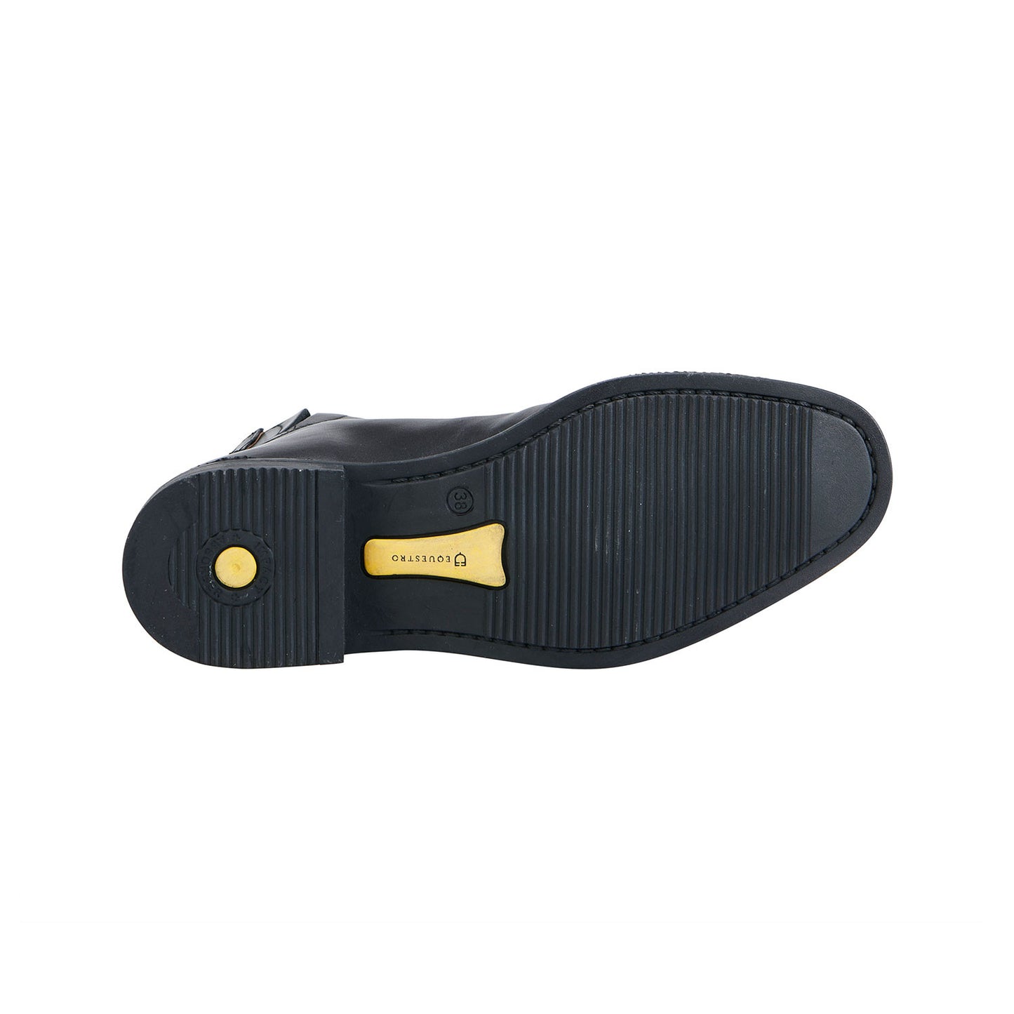 Botines unisex con cordones Equestro - Negro