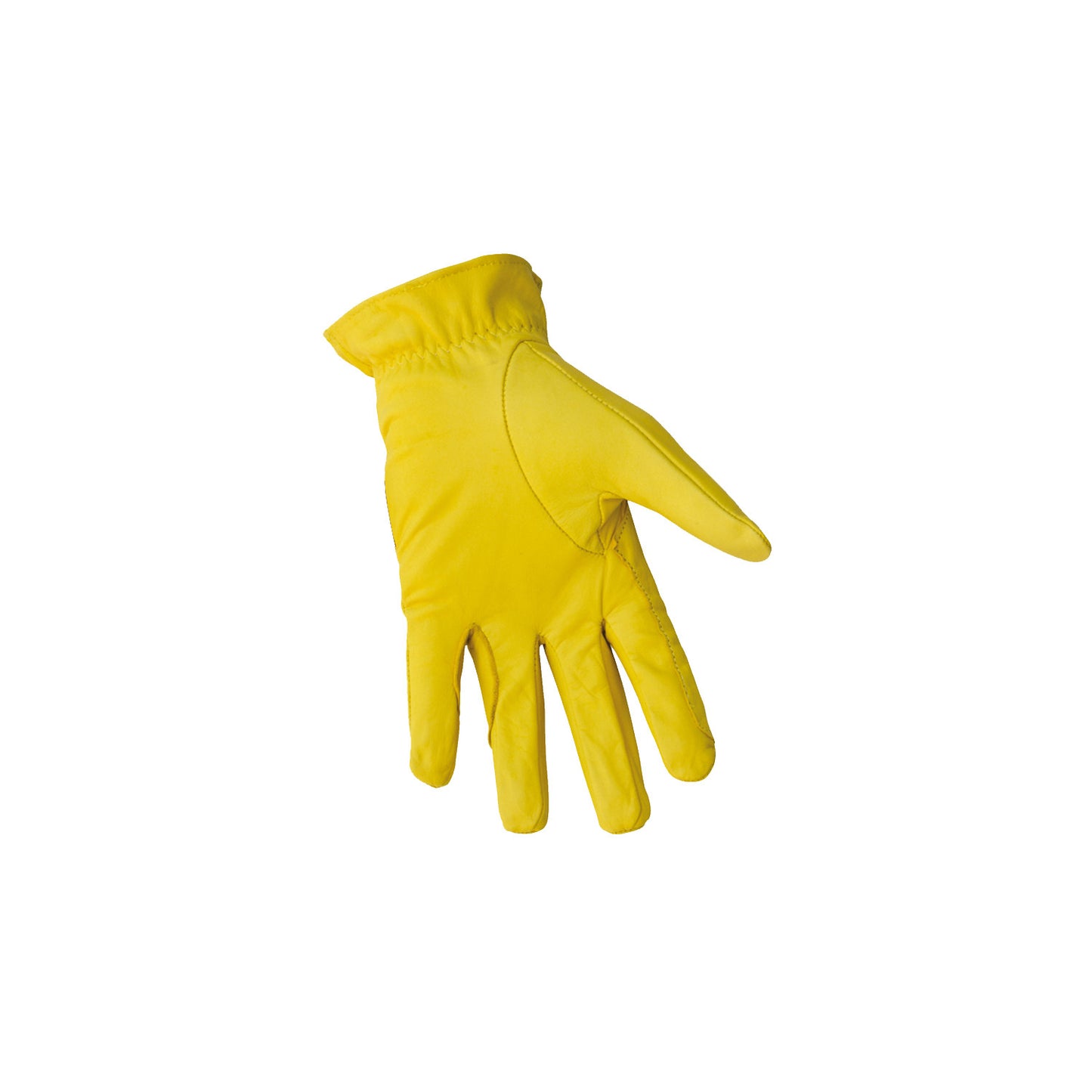 Guante de piel suave con cierre de velcro Pool's - Amarillo
