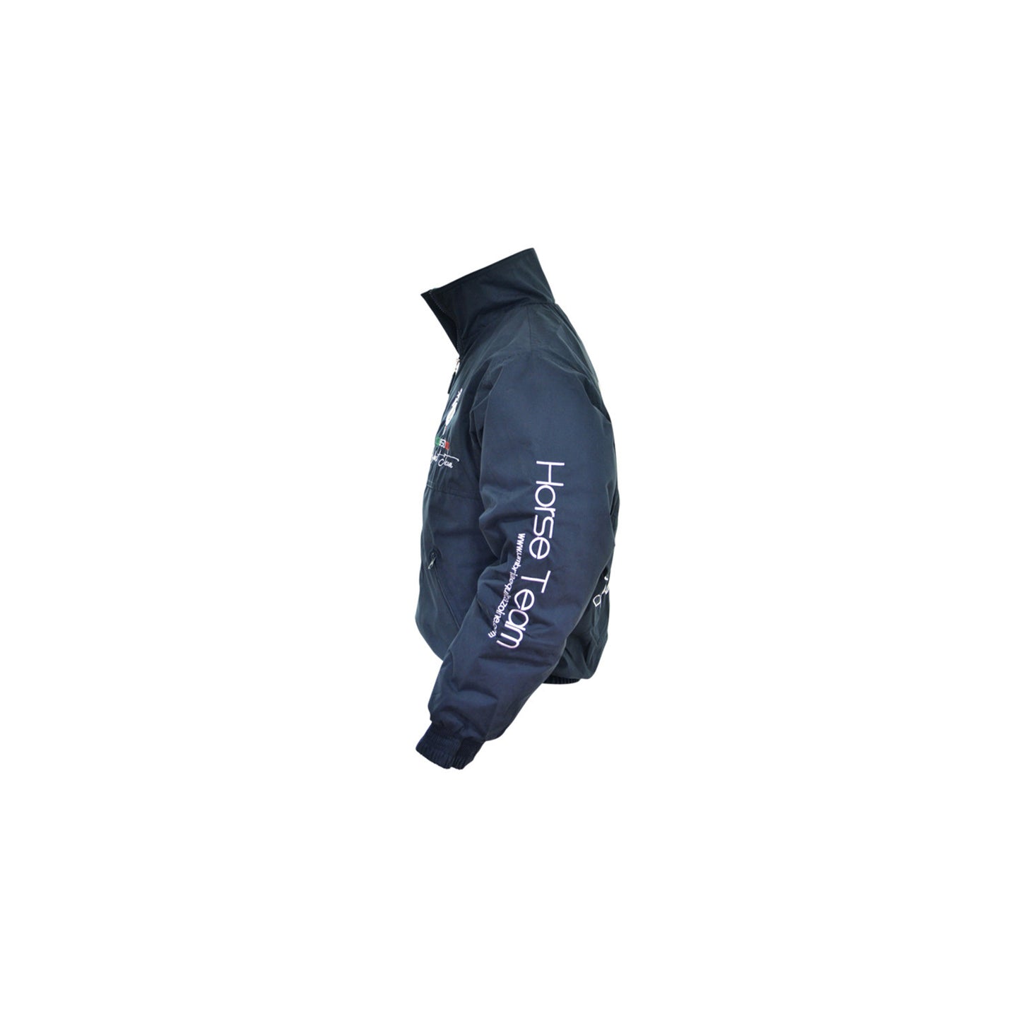 Bomber invernal Umbría modelo "Sport Team" Umbria Equitazione - Azul marino