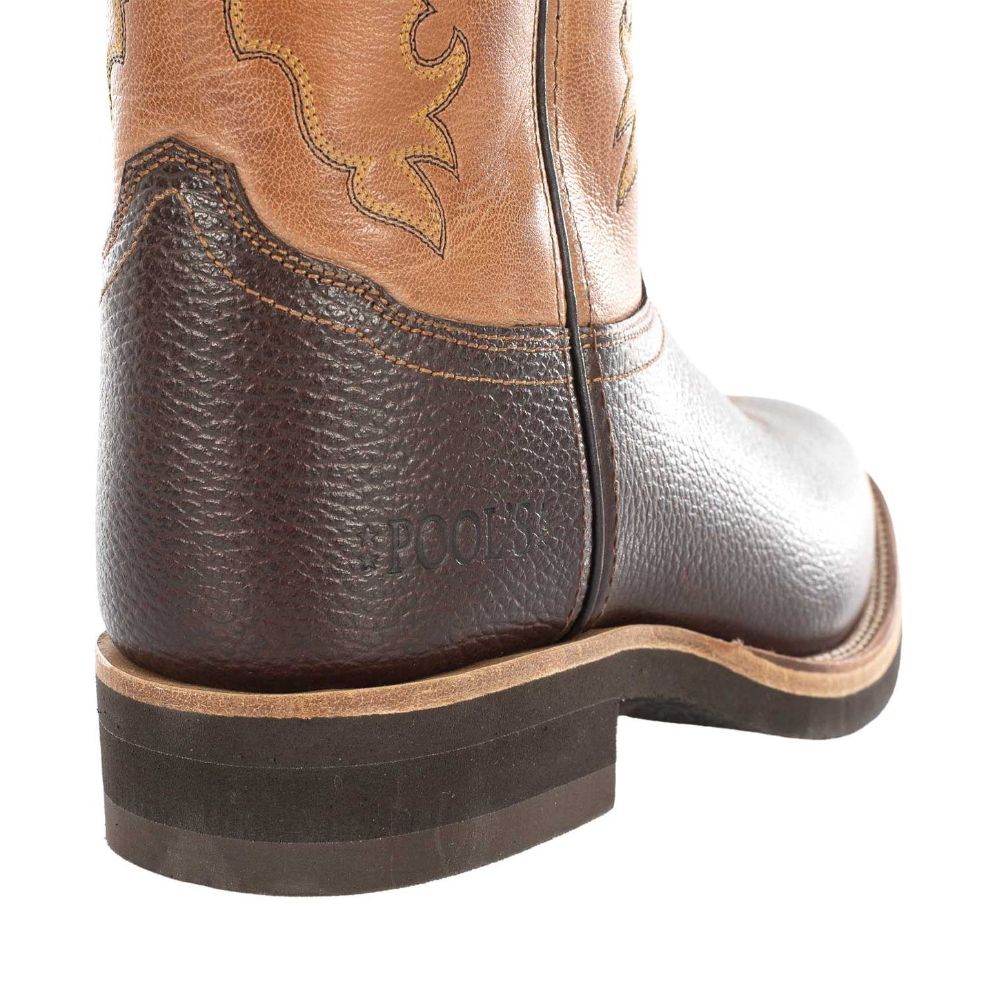 Botas western modelo team roper Pool's