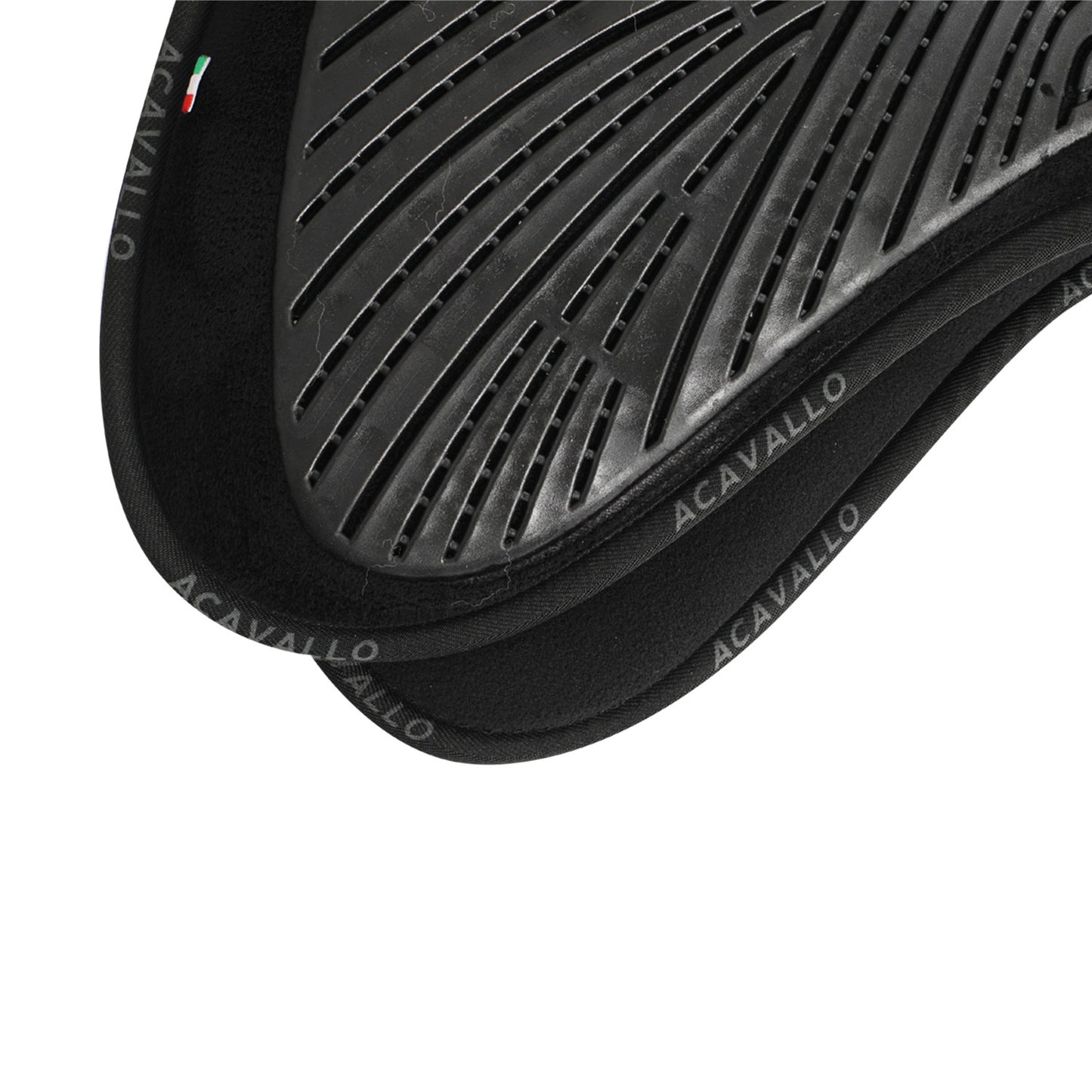 Compensador MF JCCS con CW-CS gamuza grip gel flat Acavallo - Negro