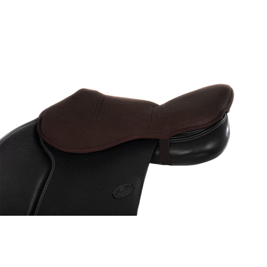 Funda de asiento salto Gel-in Classic Ortho-cóccix Dri-lex 20mm Acavallo - Marrón