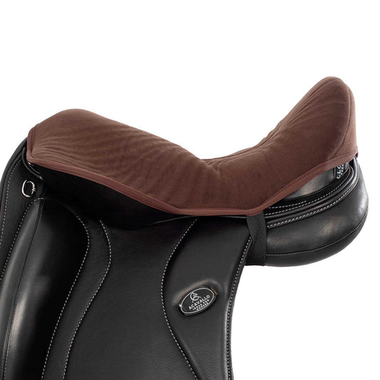 Funda de asiento de doma gel-in Air Plus estándar Dri-Lex 10mm Acavallo - Marrón