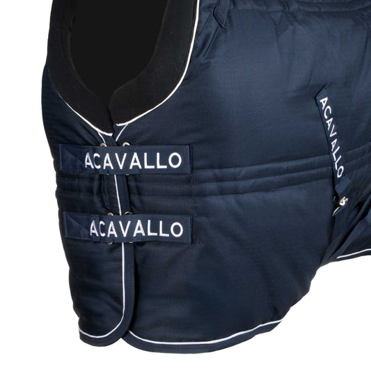 Manta de cuadra Acavallo Vivaldi relleno 300 g - Azul marino