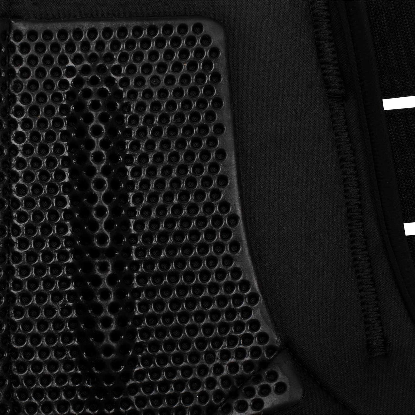 Protectores delanteros de neopreno con insertos de gel Acavallo - Negro