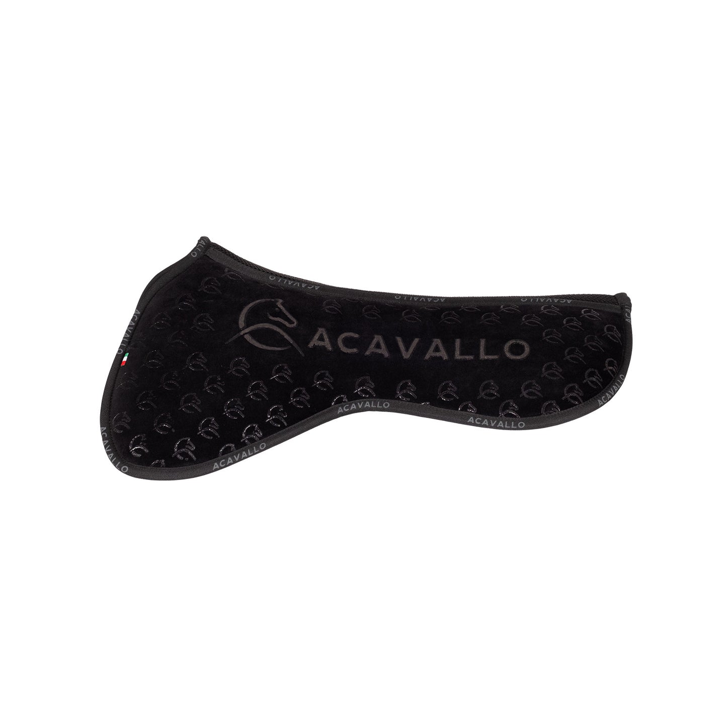 Compensador MF Jccs SW-3DS con louvre grip silicona flat Acavallo - Negro