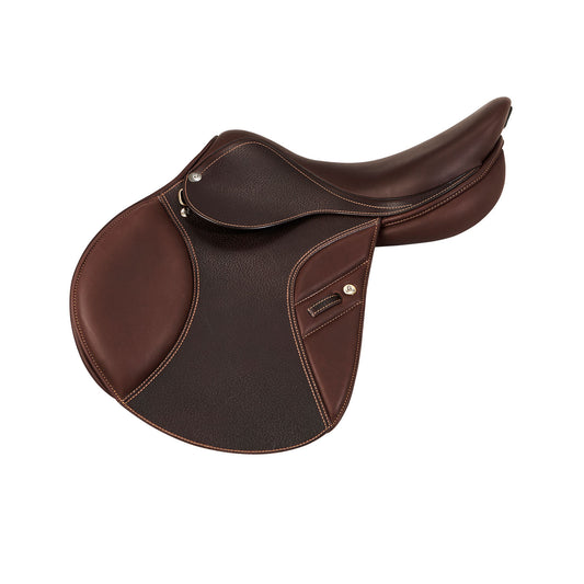 Silla salto KC Race 2.4 professional sublime Acavallo - Marrón oscuro