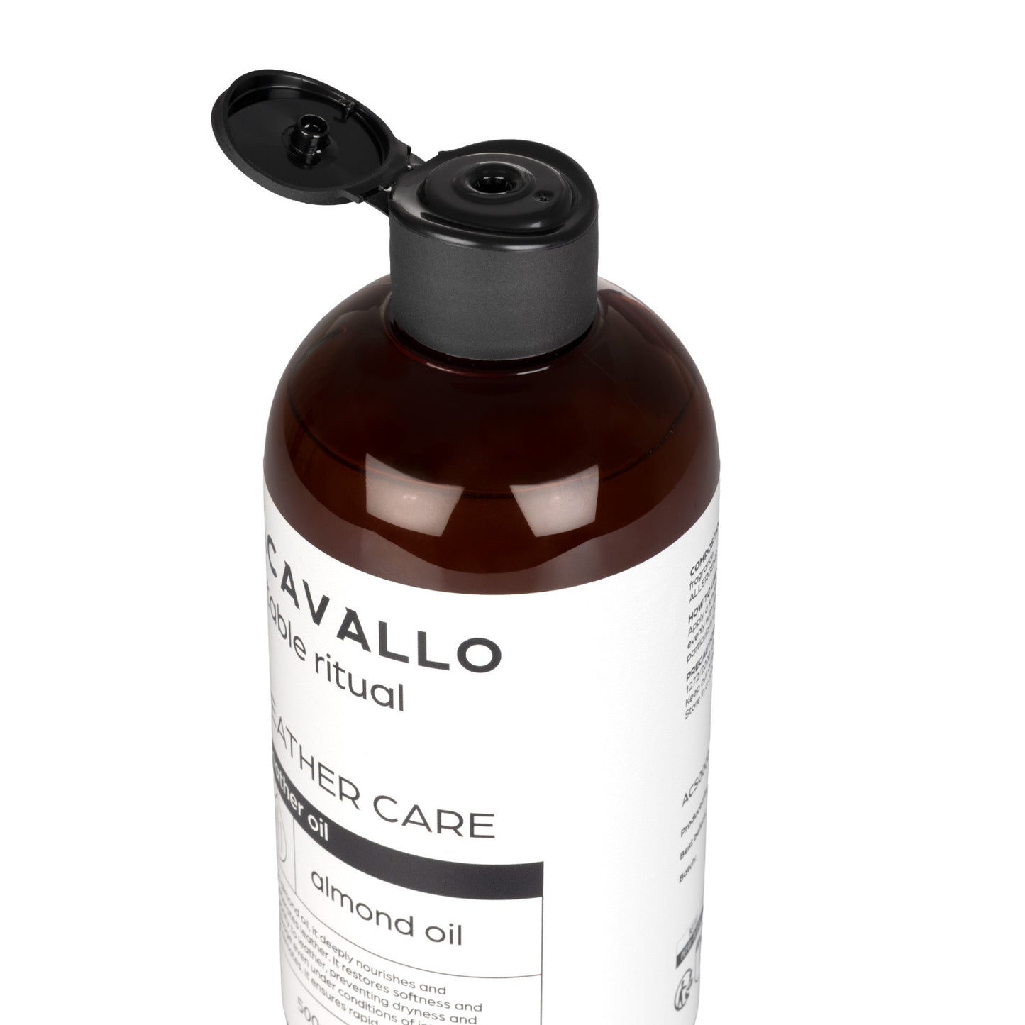 Aceite de cuero a la almendra 500 ml (glicerina) Acavallo - Mandorla