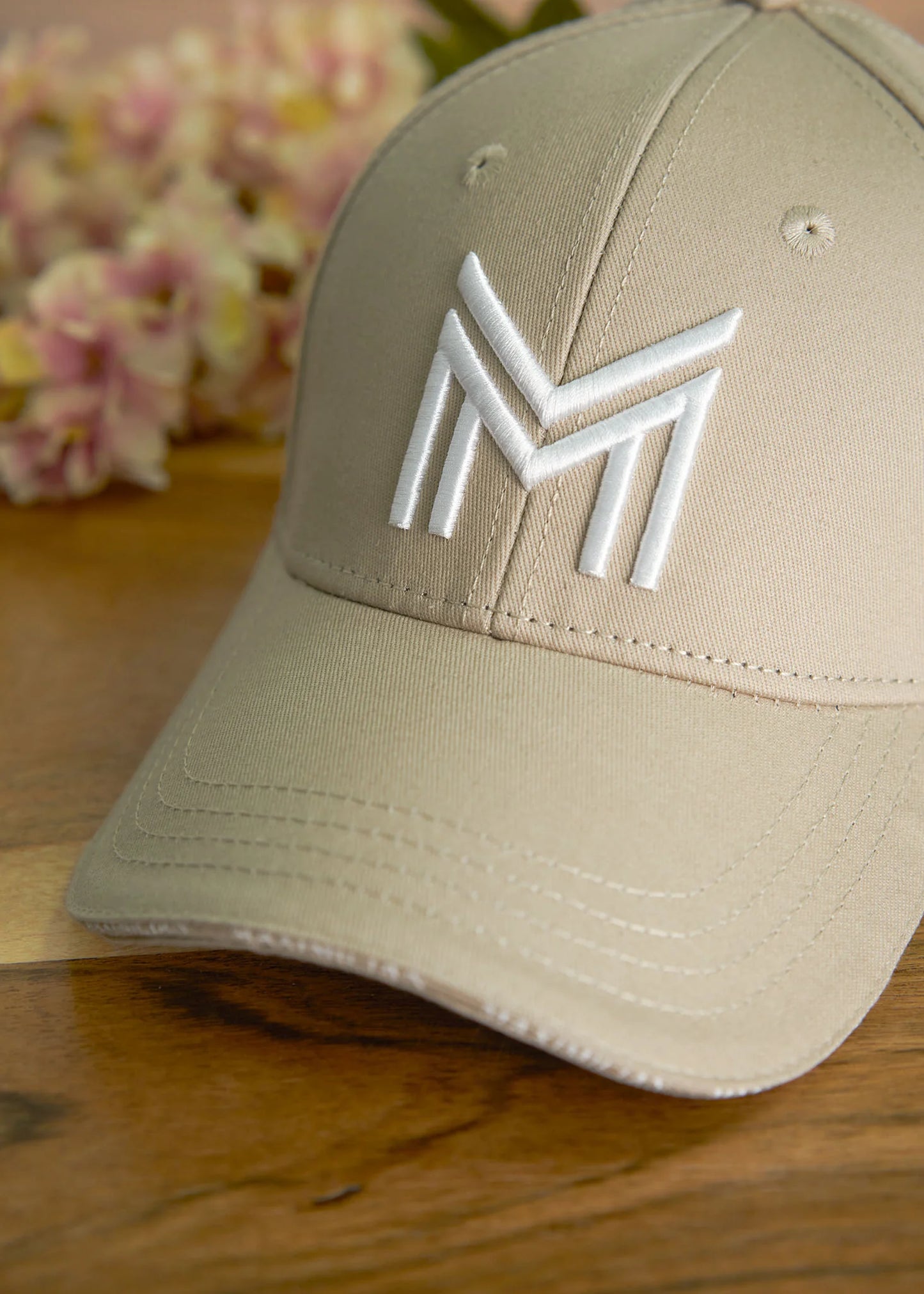 Gorra (Beige/White)