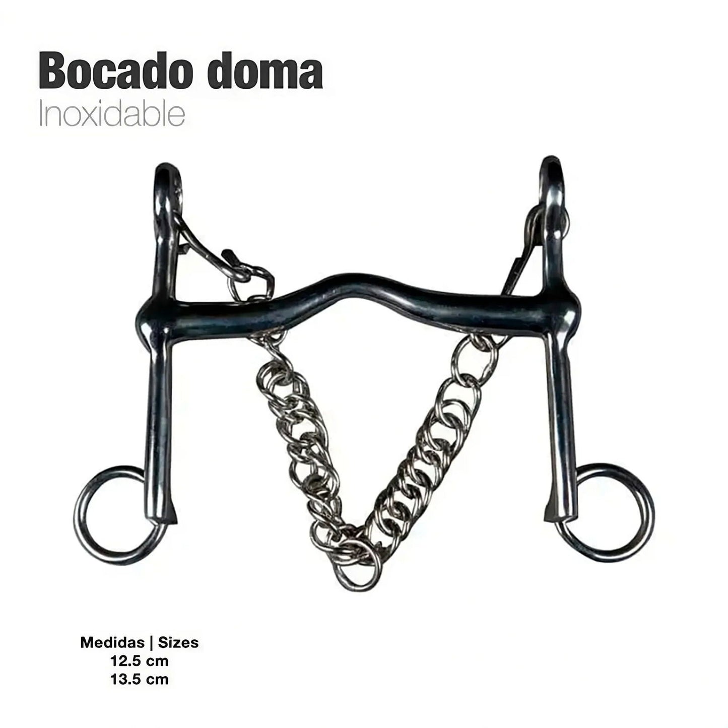 Bocado Doma inox Zaldi-Rincón del Valle