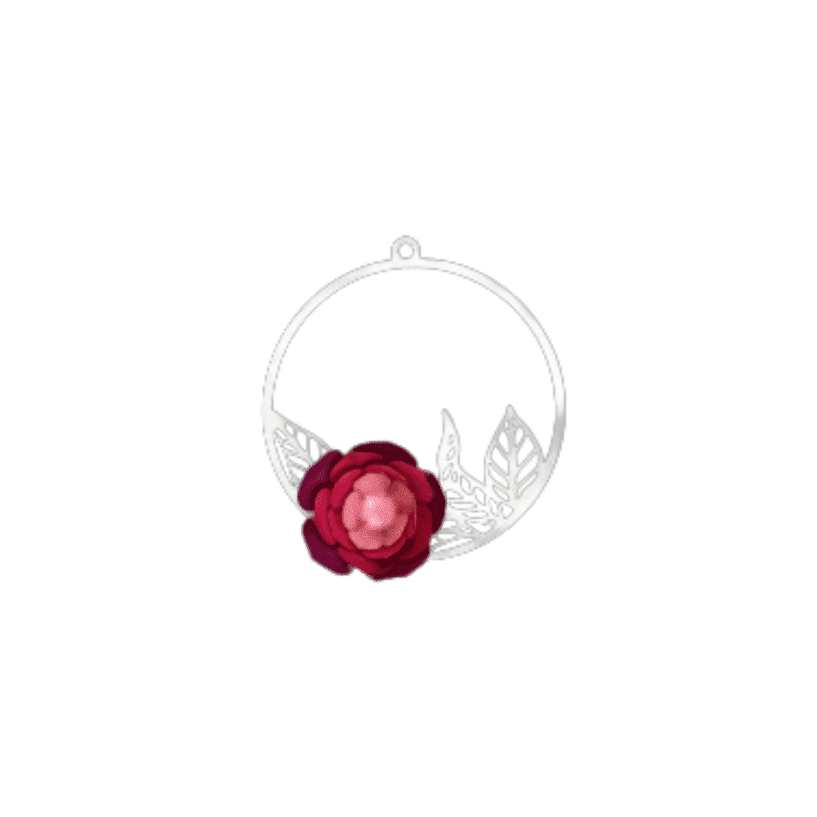 Broche Camelia Joyas de Papel-Rincón del Valle
