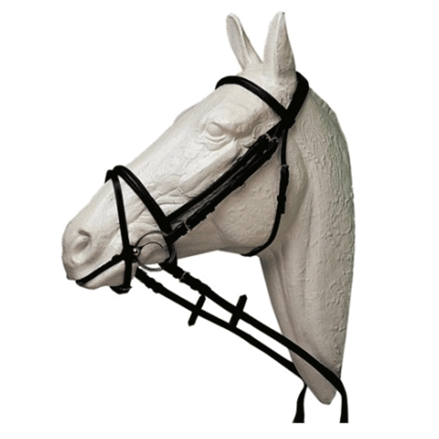 Cabezada Hh Alomada Con Cierrabocas Riendas Lona-Rincón del Valle