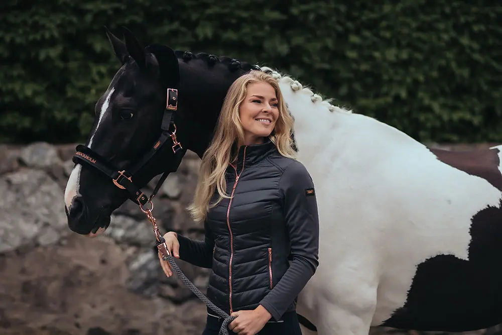 Cabezada de Cuadra y Ramal Dark Sky Equestrian Stockholm-Rincón del Valle