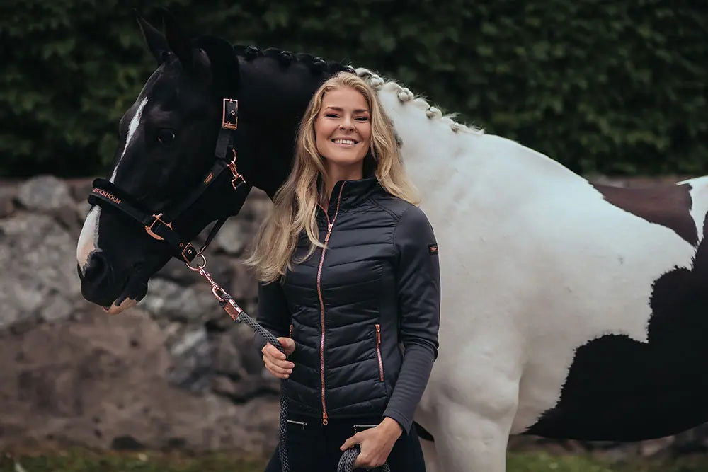 Cabezada de Cuadra y Ramal Dark Sky Equestrian Stockholm-Rincón del Valle