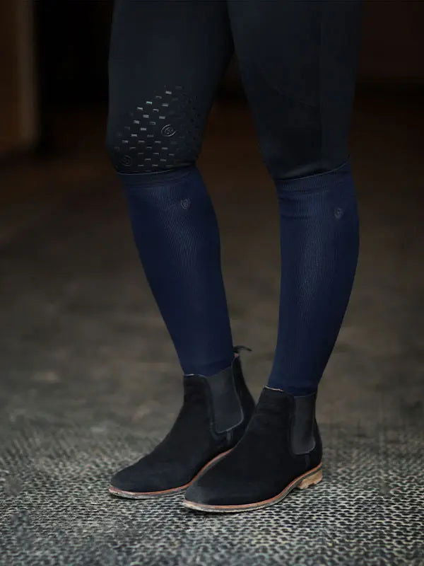 Calcetines de Montar Bamboo Blend Navy Equestrian Stockholm-Rincón del Valle