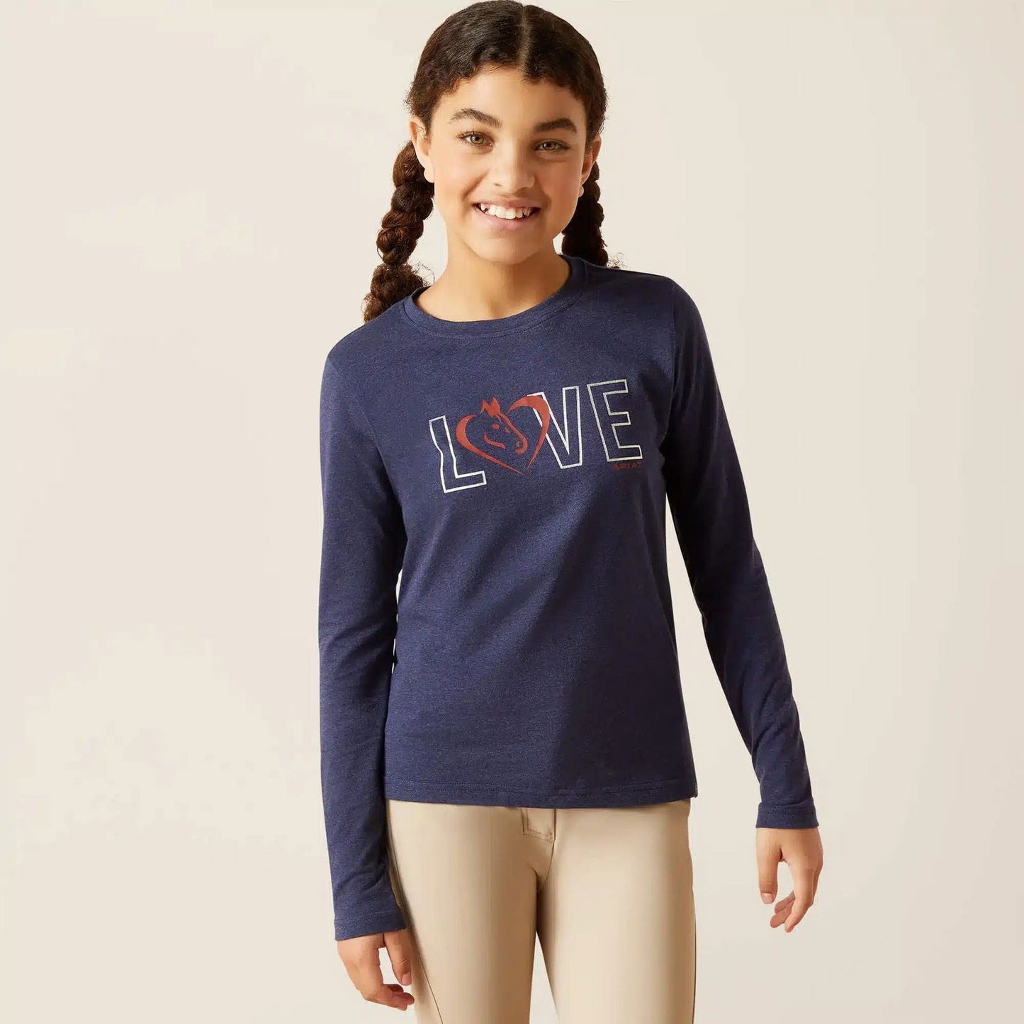 Camiseta Ariat Love manga larga niño/a-Rincón del Valle