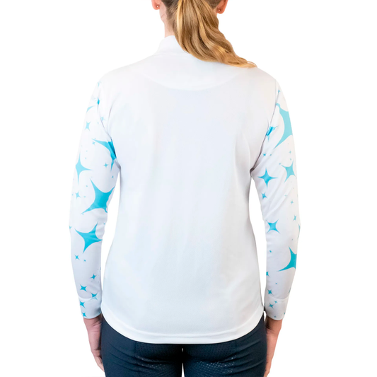 Camiseta Junior Airflow Equetech para equitación - vista 2