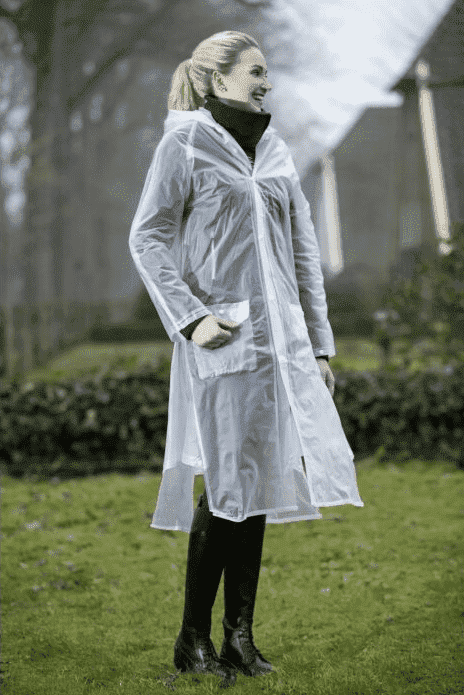 Capa impermeable transparente-Rincón del Valle