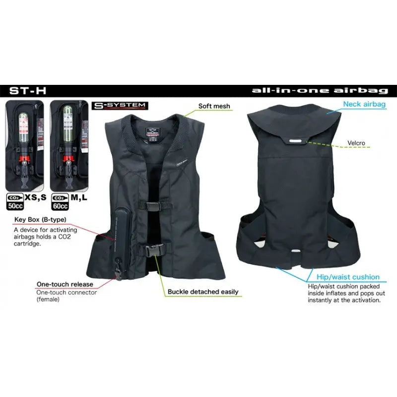 Chaleco Airbag Hit Air H2-Rincón del Valle