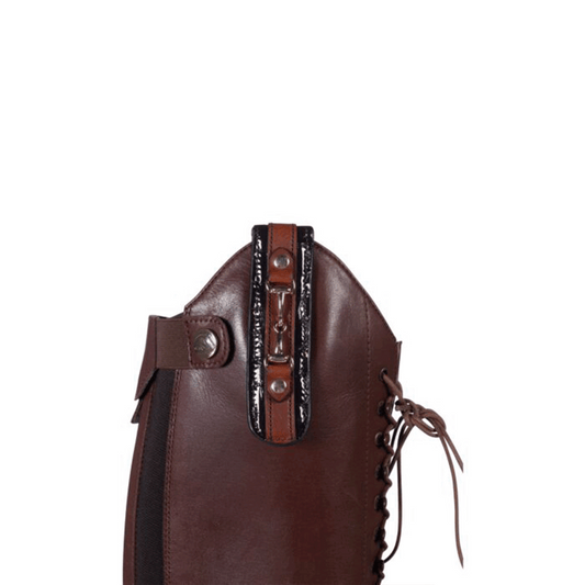 Botas de equitación HKM Clip -Viola para equitación - vista 2