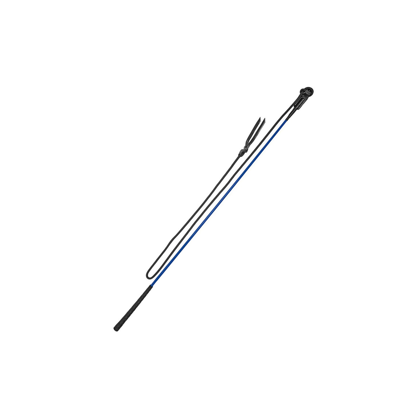 Fusta de manejo con carrot stick 120 cm Umbria Equitazione - Azul royal