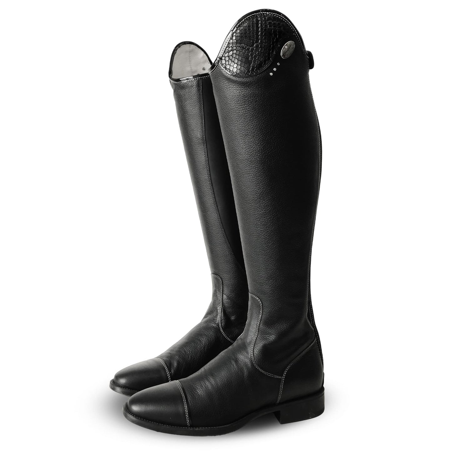 Botas de equitación De Niro Salentino Regal Black Riding para equitación - vista 3